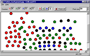 Èíòåðôåéñ ïðîãðàììû CellCount v.1.1f